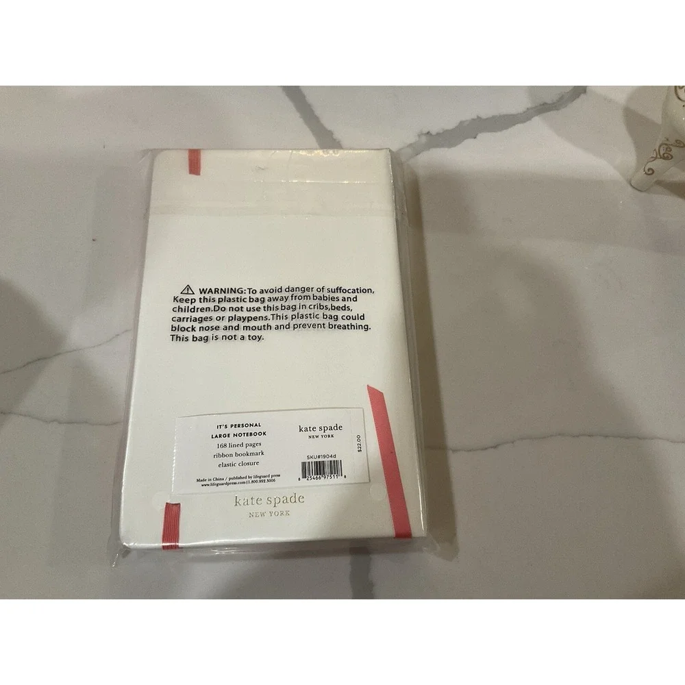 Kate Spade It's Personal Large Notebook Letter D Brand New